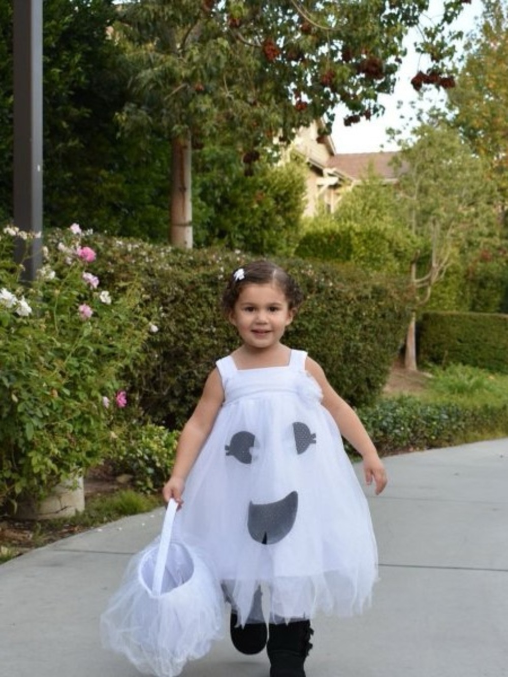 Pottery Barn Kids Light-Up Ghost Tutu Halloween Costume Dress - Picture 12 of 14